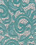 Fabric 12005 Aqua lace